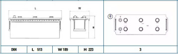 exide eg1403