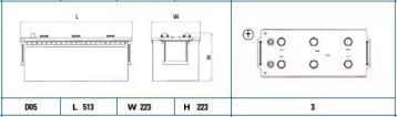 exide eg1703