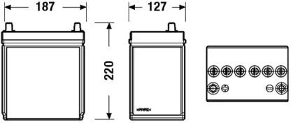 exide eb357