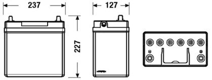 exide eb456