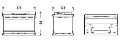 exide eb741