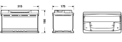 EXIDE EB800