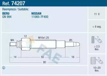 FAE 74207