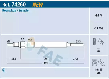 FAE 74260