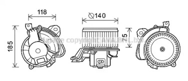 AVA QUALITY COOLING AL8134