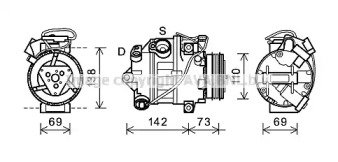 AVA QUALITY COOLING BWAK452