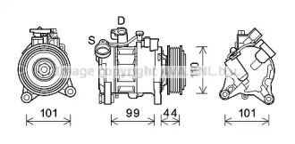 AVA QUALITY COOLING BWAK498