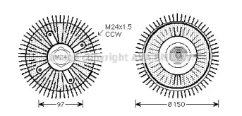 AVA QUALITY COOLING BWC326