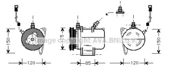 AVA QUALITY COOLING BWK016