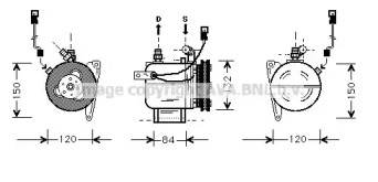 AVA QUALITY COOLING BWK049