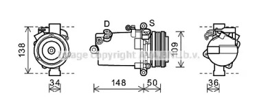 AVA QUALITY COOLING BWK408