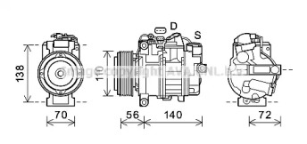 AVA QUALITY COOLING BWK552