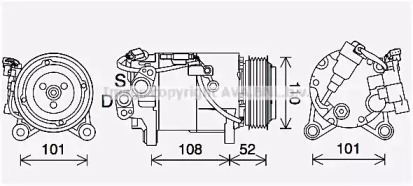 AVA QUALITY COOLING BWK567