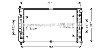 AVA QUALITY COOLING CR2054