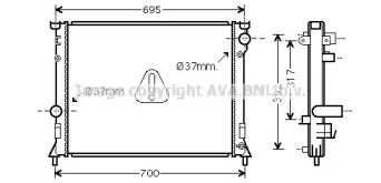 AVA QUALITY COOLING CR2116