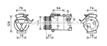 AVA QUALITY COOLING FDK450