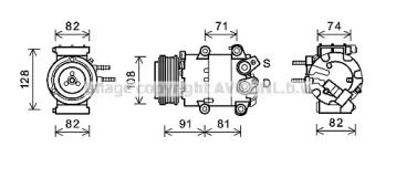 AVA QUALITY COOLING FDK498