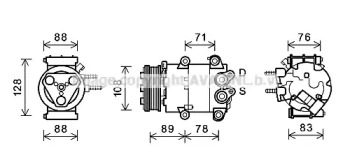 AVA QUALITY COOLING FDK571