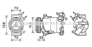 AVA QUALITY COOLING FDK586