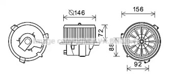 AVA QUALITY COOLING FT8436