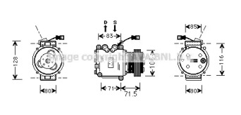 AVA QUALITY COOLING HDAK009