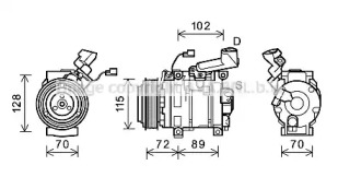 AVA QUALITY COOLING HDK270