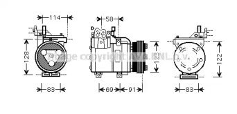 AVA QUALITY COOLING HYAK196