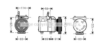 AVA QUALITY COOLING HYAK199