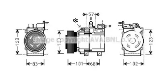 AVA QUALITY COOLING HYK123