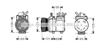 AVA QUALITY COOLING HYK166