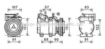 AVA QUALITY COOLING HYK287