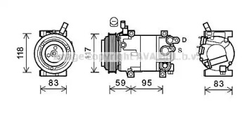 AVA QUALITY COOLING HYK323