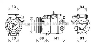 AVA QUALITY COOLING HYK342