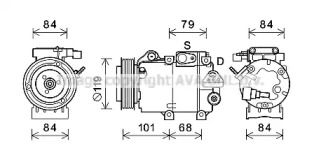 AVA QUALITY COOLING HYK374