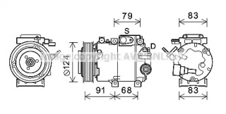 AVA QUALITY COOLING HYK383