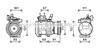 AVA QUALITY COOLING KAK155