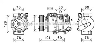 AVA QUALITY COOLING KAK279