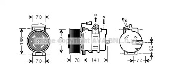 AVA QUALITY COOLING MEAK250