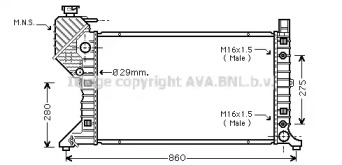 AVA QUALITY COOLING MS2343