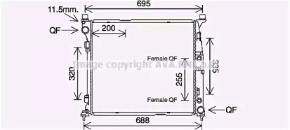 AVA QUALITY COOLING MS2694