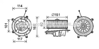 AVA QUALITY COOLING MS8624