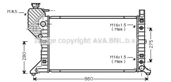 AVA QUALITY COOLING MSA2343