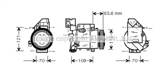 AVA QUALITY COOLING MSAK425