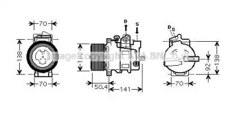 AVA QUALITY COOLING MSAK431