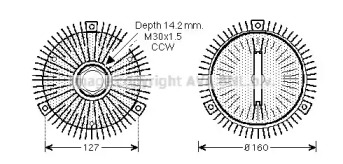 AVA QUALITY COOLING MSC407