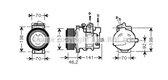 AVA QUALITY COOLING MSK091