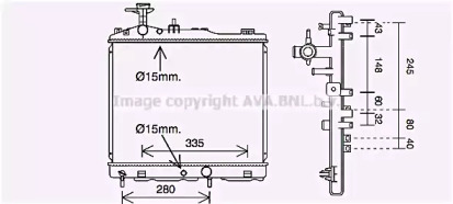 AVA QUALITY COOLING MT2255