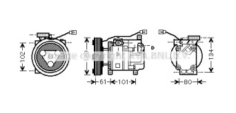 AVA QUALITY COOLING MZK207