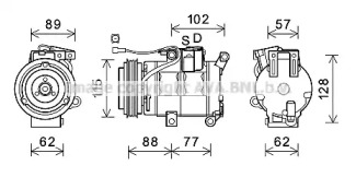 AVA QUALITY COOLING MZK276