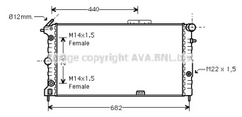 AVA QUALITY COOLING OLA2136